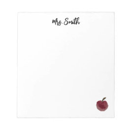 水パーソナライズされた色APPLEメモ帳 ノートパッド