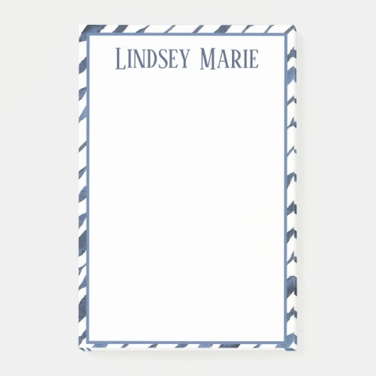 水パーソナライズされた色POST-ITノート ポストイット (正面)