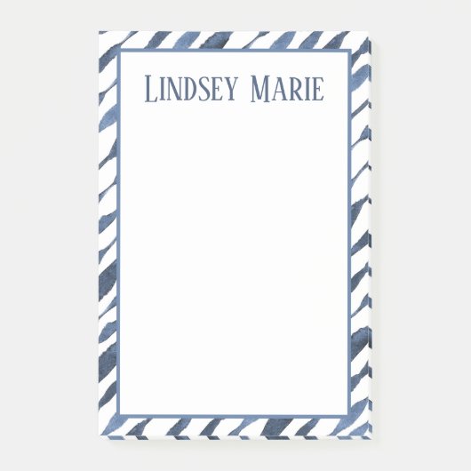 水パーソナライズされた色POST-ITノート ポストイット (正面)