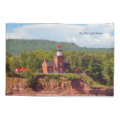 水ピローケースからのビッグベイライトハウス 枕カバー (裏面)