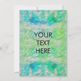 水ファンキー色絞り染めサンキューカー空白のド シーズンカード