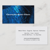 水フィルターサービス 名刺 (正面/裏面)