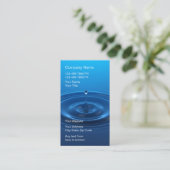 水フィルターシステム名刺 名刺 (スタンド正面)