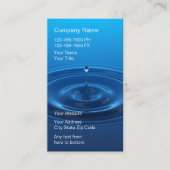 水フィルターシステム名刺 名刺 (正面)