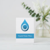 水フィルター名刺 名刺 (スタンド正面)