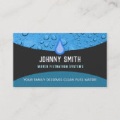水フィルター名刺 名刺 (正面)