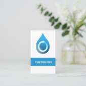 水フィルター名刺 名刺 (スタンド正面)