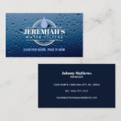 水フィルター名刺 名刺 (正面/裏面)