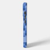 水フレンドリー色ブロック、波と名前 Case-Mate iPhoneケース (裏面 / 左)