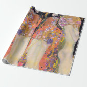 水ヘビ類、グスタフクリムト ラッピングペーパー (アンロールド)