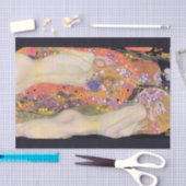 水ヘビ類、グスタフクリムト 薄葉紙 (クラフト)