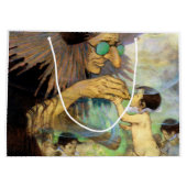 水ベビーと妖精、ジェシー・ウィルコック・スミス ラージペーパーバッグ (裏面)