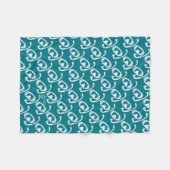 水ベビーのスキューバフリース フリースブランケット (正面(横))