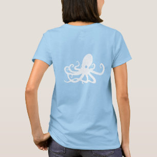 水ベビーのヴィンテージのタコのワイシャツ Tシャツ