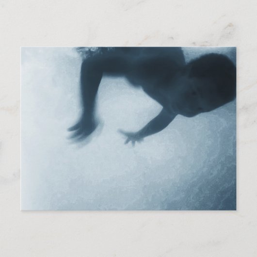 水ベビーはがき ポストカード (正面)