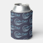 水ベビークーラーボックスブルー 缶クーラー (缶正面)