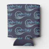 水ベビークーラーボックスブルー 缶クーラー (裏面)