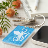 水ベビータコ波キーチェーン キーホルダー (正面右)