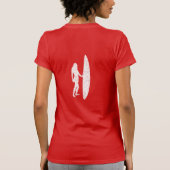 水ベビーヴィンテージサーフボードシャツ Tシャツ (裏面)