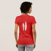 水ベビーヴィンテージサーフボードシャツ Tシャツ (裏面フル)