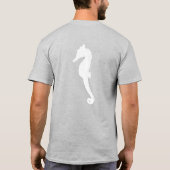 水ベビーヴィンテージシーホース絞り染め Tシャツ (裏面)