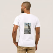 水ベビーヴィンテージダイビングガールシャツ Tシャツ (裏面フル)