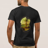 水ベビーヴィンテージパームシャツ Tシャツ (裏面)