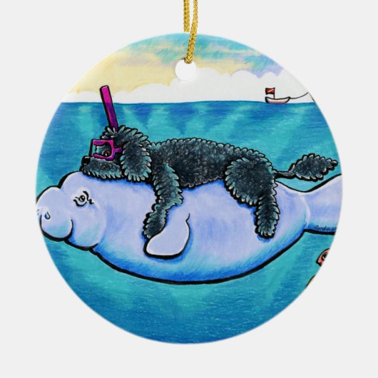 水ベビー セラミックオーナメント (正面)