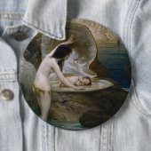 水ベビー&海藻ビキニニンフサイレン 缶バッジ (インサイチュ)