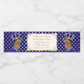 水ボトルラベル双子の男の子&男の子，双子の赤ちゃんシャワー ペットボトルラベル (シングルラベル)