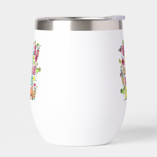 水ボトル (左面)