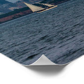 水ポスターの帆船 ポスター (角)