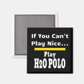 水ポロおもしろい皮肉 マグネット (正面/裏面)