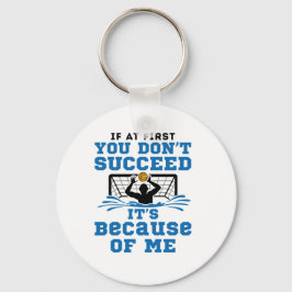 水ポロもしゴアリー最初は成功しない キーホルダー