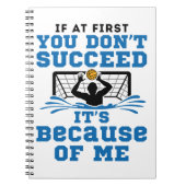 水ポロもしゴアリー最初は成功しない ノートブック (正面)