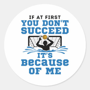 水ポロもしゴアリー最初は成功しない ラウンドシール