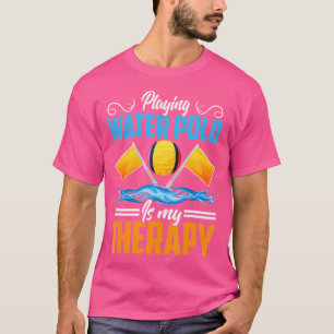 水ポロシャツジョーク水ポロプレーヤーウォーターポロ Tシャツ