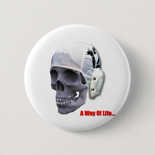 水ポロスカル 缶バッジ (正面)