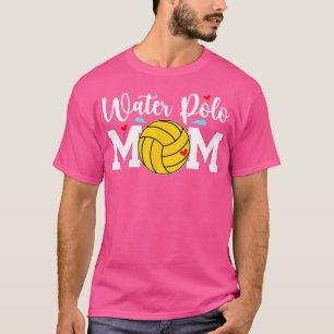 水ポロプレーヤーマザーウォーターの水ポロママ Tシャツ