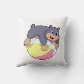 水ポロ付きモグラ.PNG クッション (裏面)