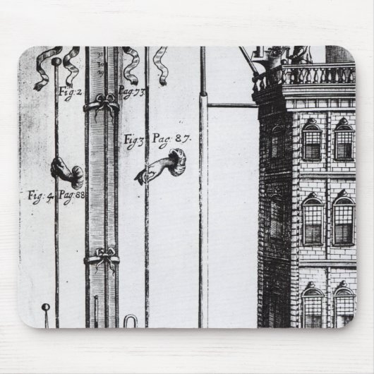 水ポンプのロバートBoyleの開発 マウスパッド (正面)