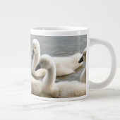 水マグの白鳥 ジャンボコーヒーマグカップ (右)