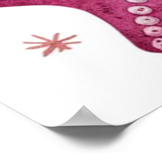 水モダンエレガント色の動物3 ポスター (角)