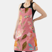 水モダンエレガント色オールオーバープリントエプロン エプロン (インサイチュ)