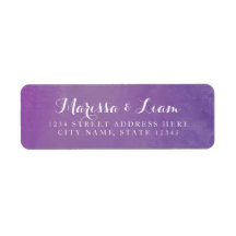 水モダンエレガント色 |紫色のアドレス