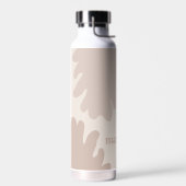 水モダンモノグラムの瓶 ウォーターボトル (左面)