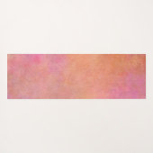 水モダン彩曼荼羅パーソナライズされた ヨガマット (裏面(横))