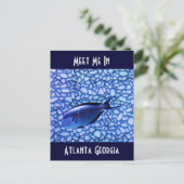 水モダン族館 ポストカード (スタンド正面)