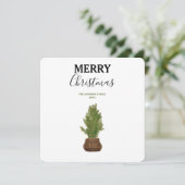 水モダン素朴色クリスマスツリーホリデイ (スタンド正面)