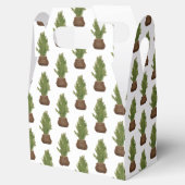 水モダン素朴色クリスマスツリーホリデイ フェイバーボックス (オープン)